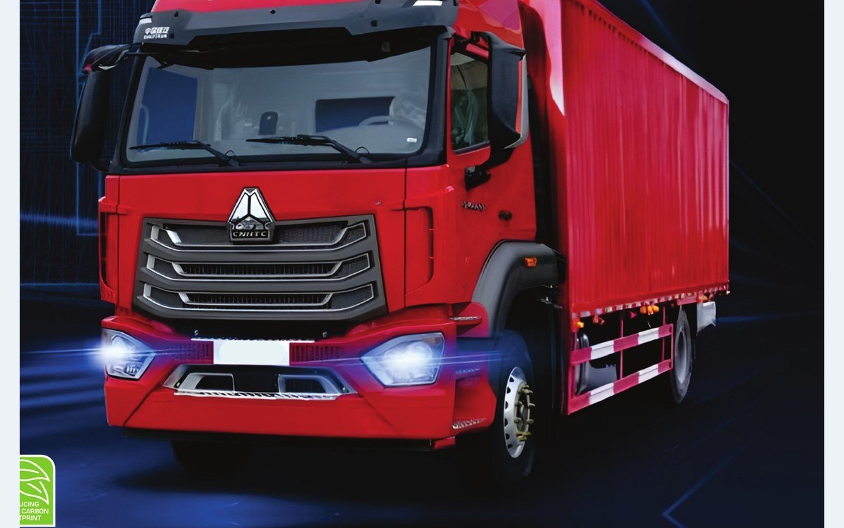 HOHAN NX Cargo truck image from the supplied product brochure; illustrative configuration